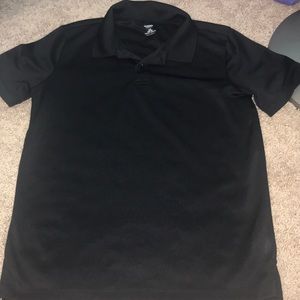 Kids black polo